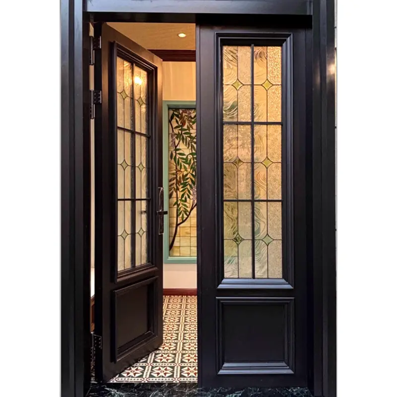 Umělecké designové dveře z hliníkové slitiny