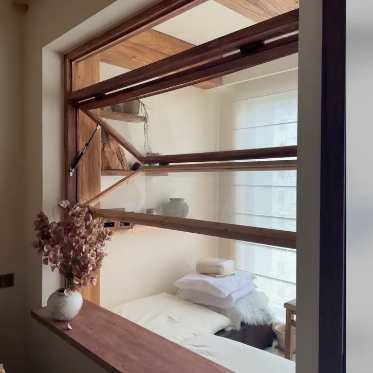 Výklopná okna z hliníkové slitiny